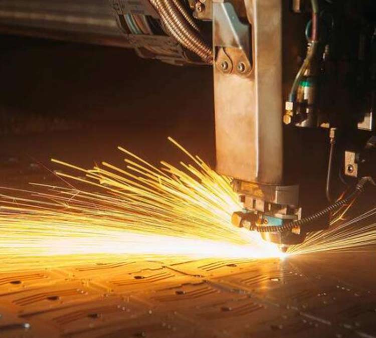 多维激光万瓦激光切割机在钢结构行业的应用